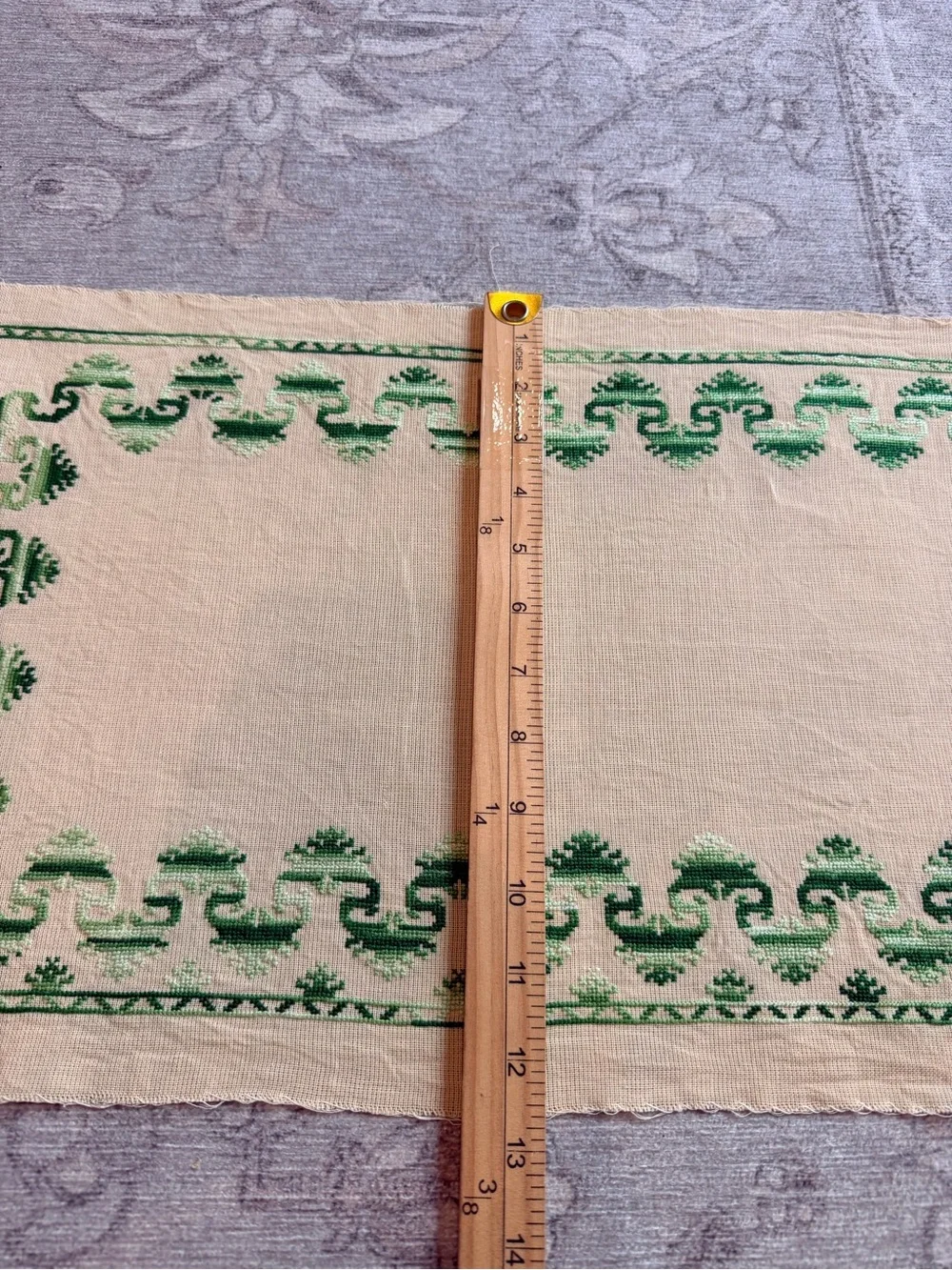 Vintage handmade greek